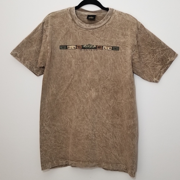 Prairie Mountain Vintage Montana Shirt Size Medium - Picture 1 of 8